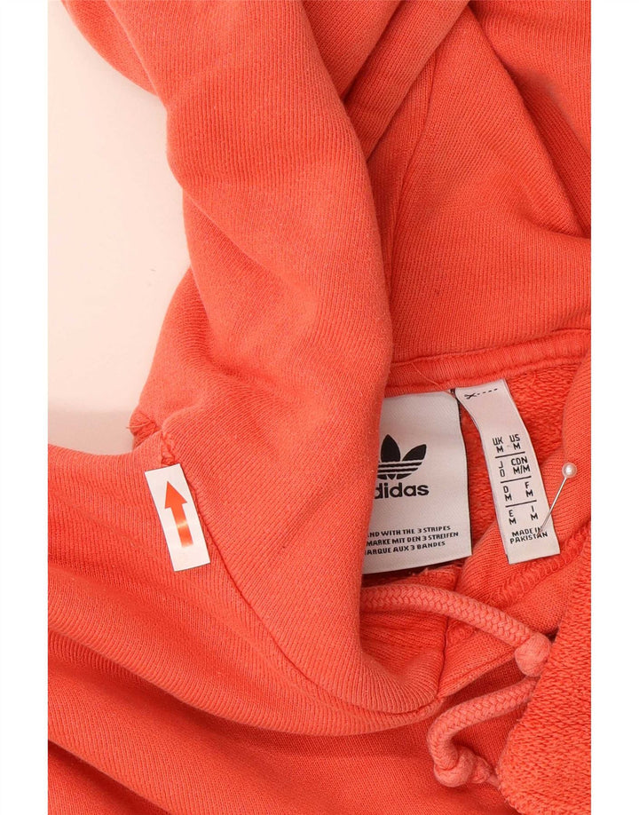 Adidas Ανδρικό Hoodie Jumper Μεσαίο πορτοκαλί βαμβακερό