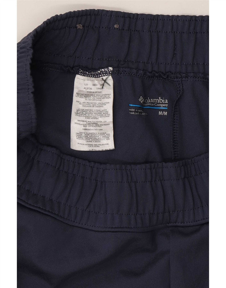Columbia Γυναικείο Tapered Casual Παντελόνι UK 12 Medium Navy Blue Polyester