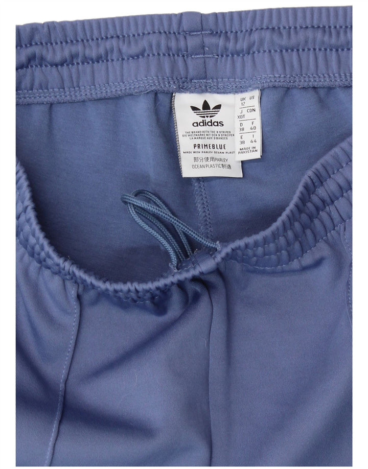 Γυναικεία αθλητική φόρμα ADIDAS Παντελόνι UK 12 Medium Blue Polyester