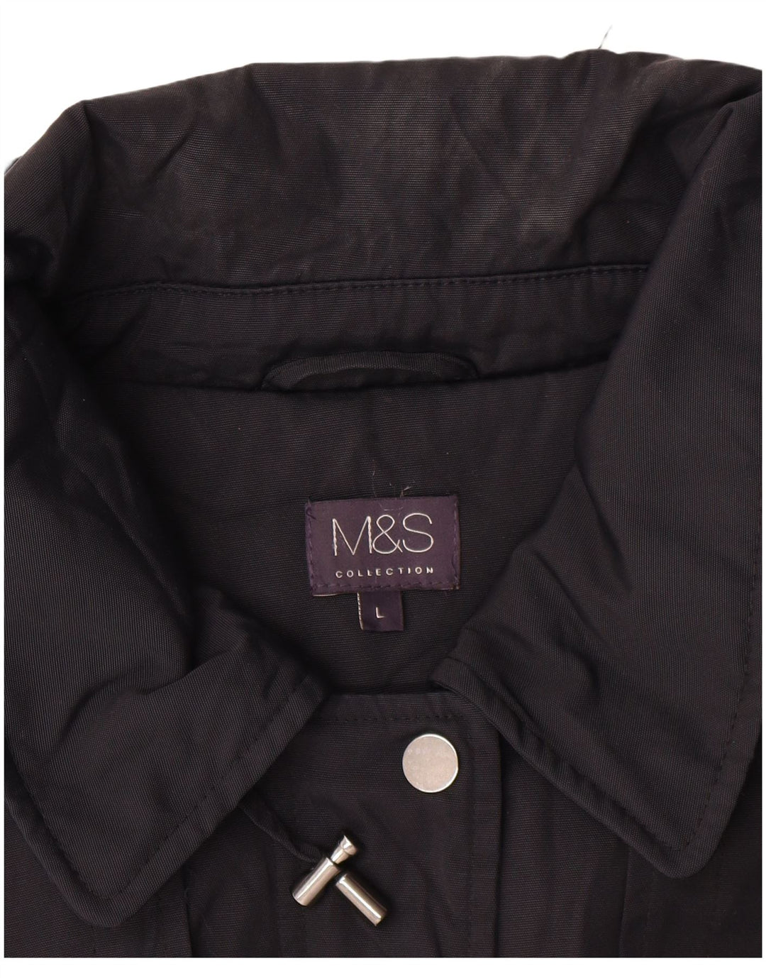 Marks & Spencer Γυναικείο Μπουφάν με κουκούλα Parka UK 16 Large Black