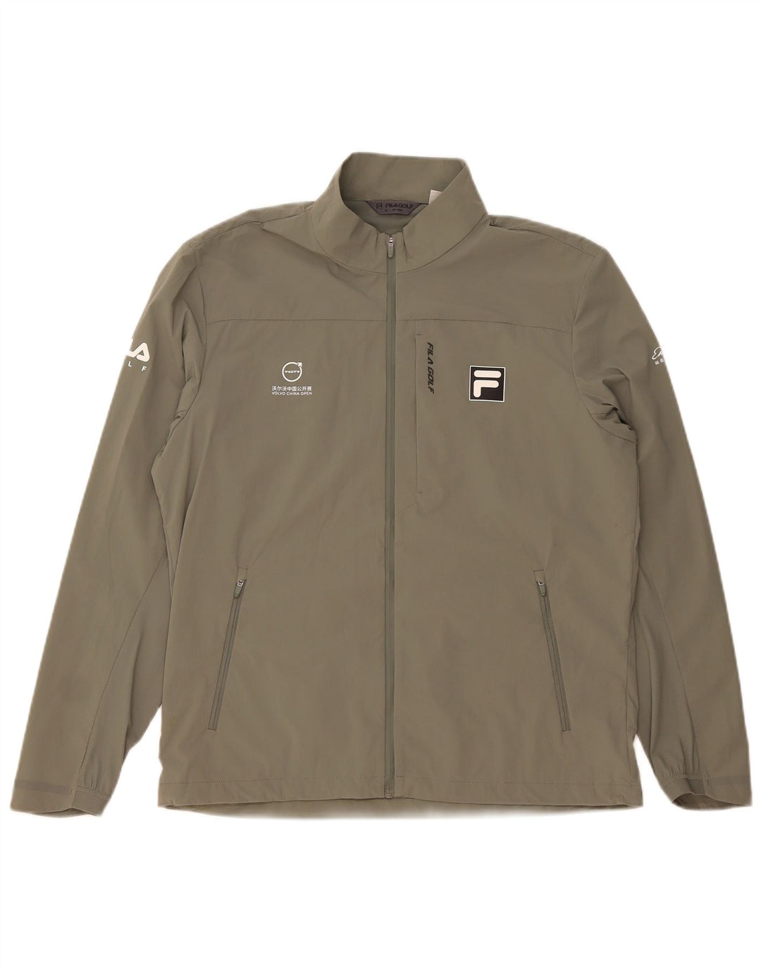 Fila Γυναικεία αθλητική φόρμα κανονικής φόρμας Top Jacket UK 18 XL Khaki