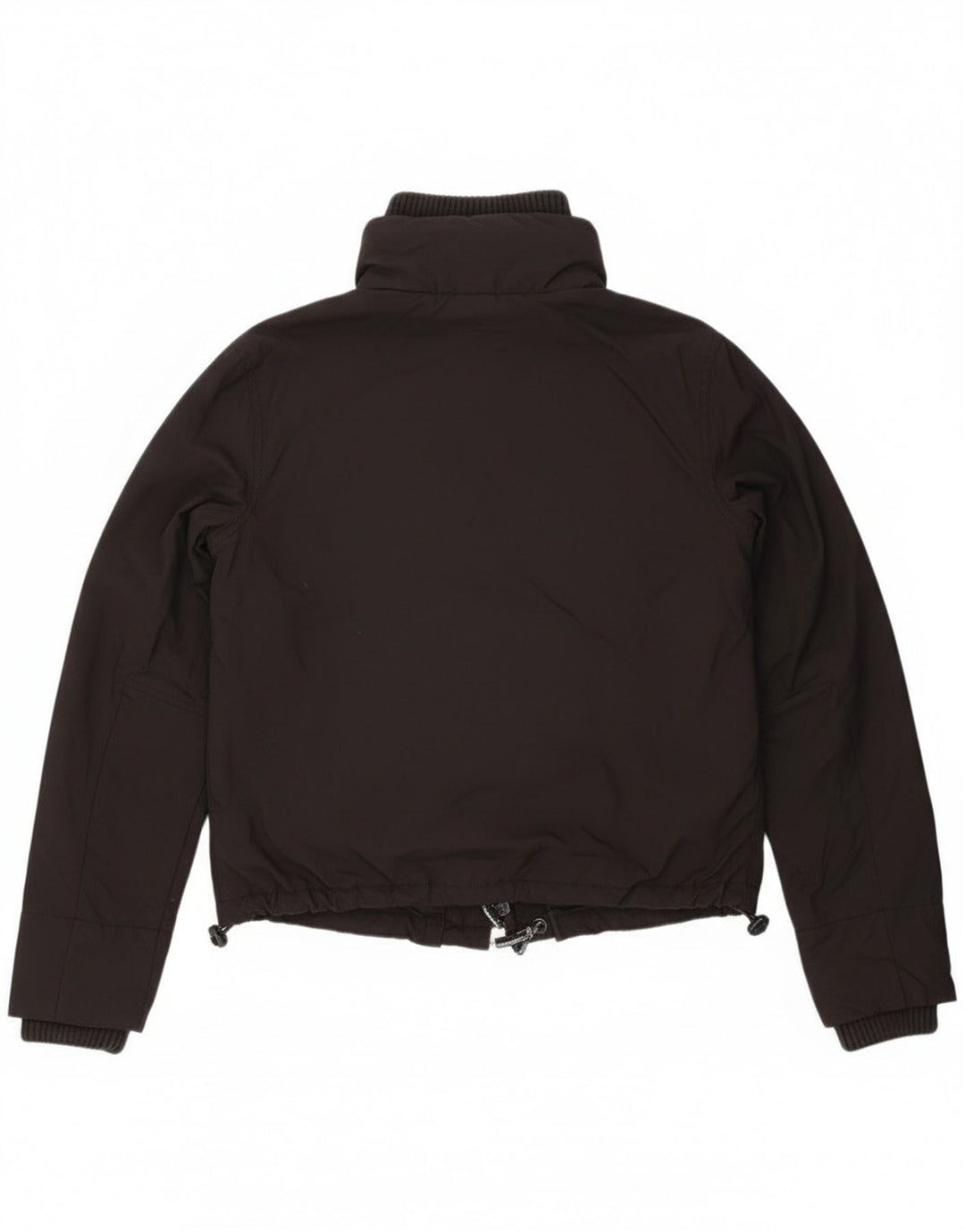 Superdry Γυναικείο Μπουφάν βροχής UK 14 Medium Black Nylon