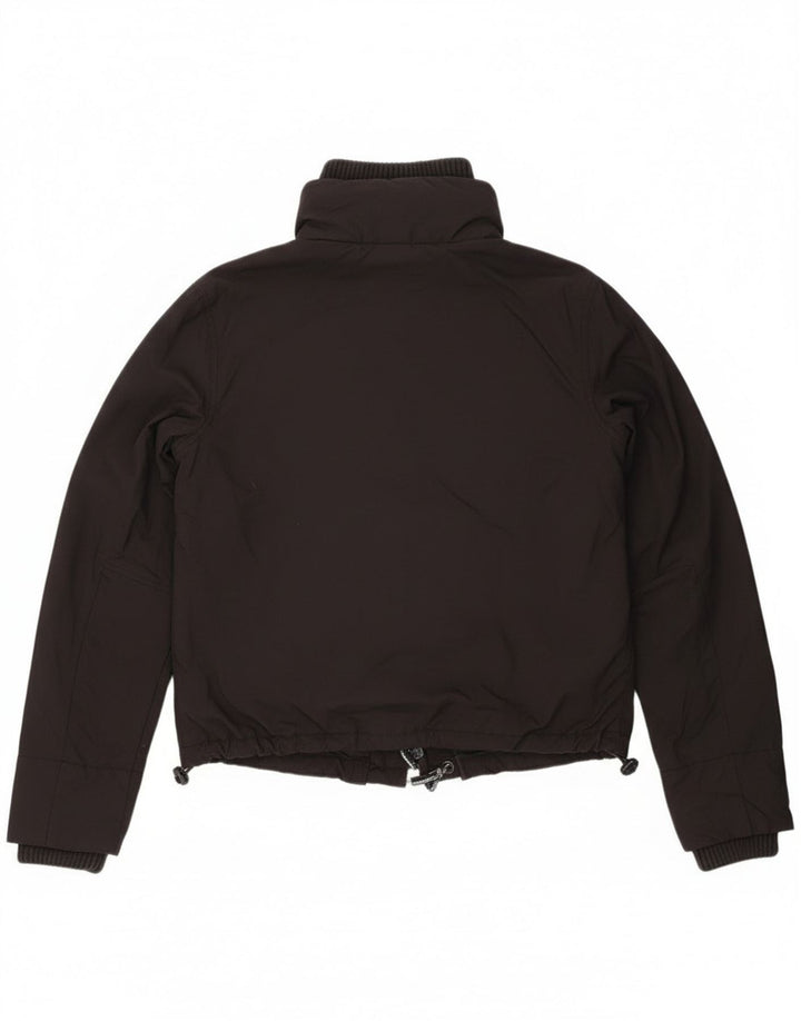 Superdry Γυναικείο Μπουφάν βροχής UK 14 Medium Black Nylon