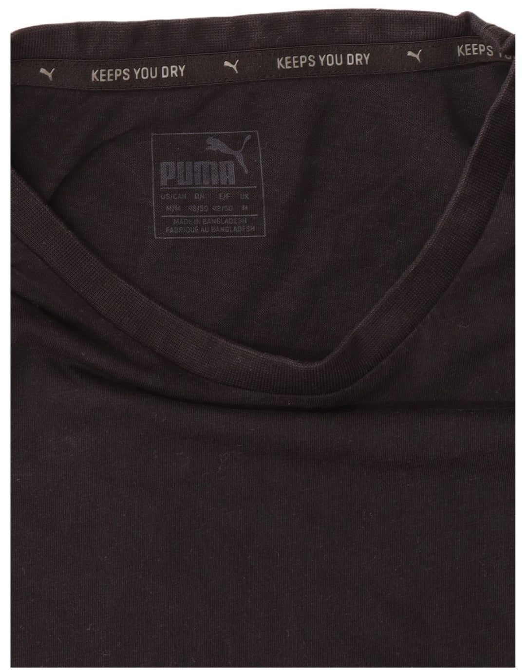 Ανδρικό γραφικό T-Shirt Puma Top Medium Μαύρο
