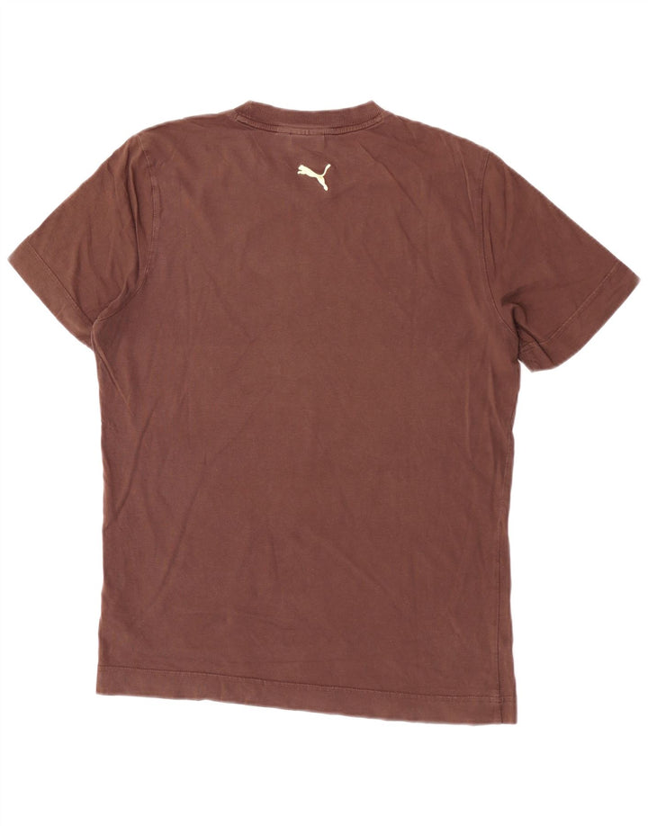 Ανδρικό γραφικό T-Shirt Puma Top Μεσαίο καφέ