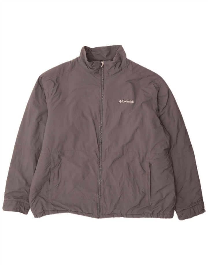 Ανδρικό τζάκετ Columbia Windbreaker UK 44 2XL Grey Nylon