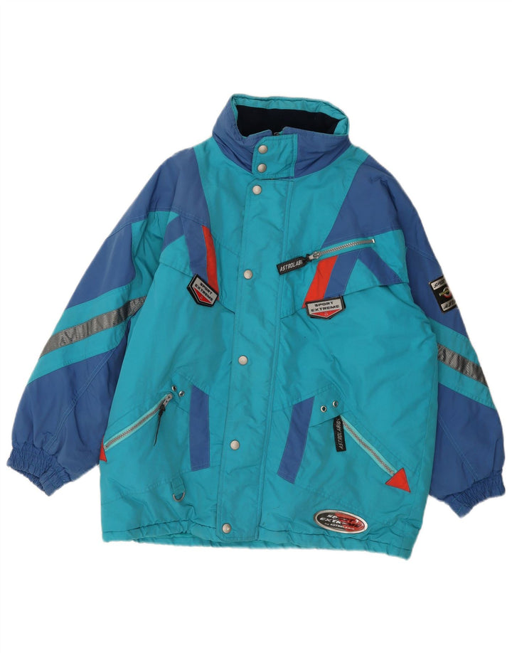 Astrolabio Ανδρικό μπουφάν σκι UK 40 Large Blue Colourblock