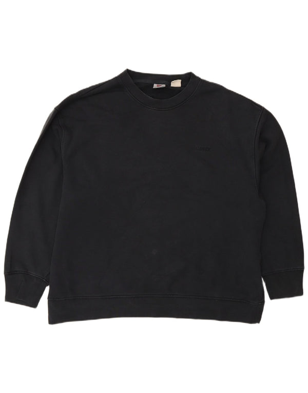 Levi's Boys Loose Fit Φούτερ Jumper 14-15 ετών XL Navy Blue Cotton