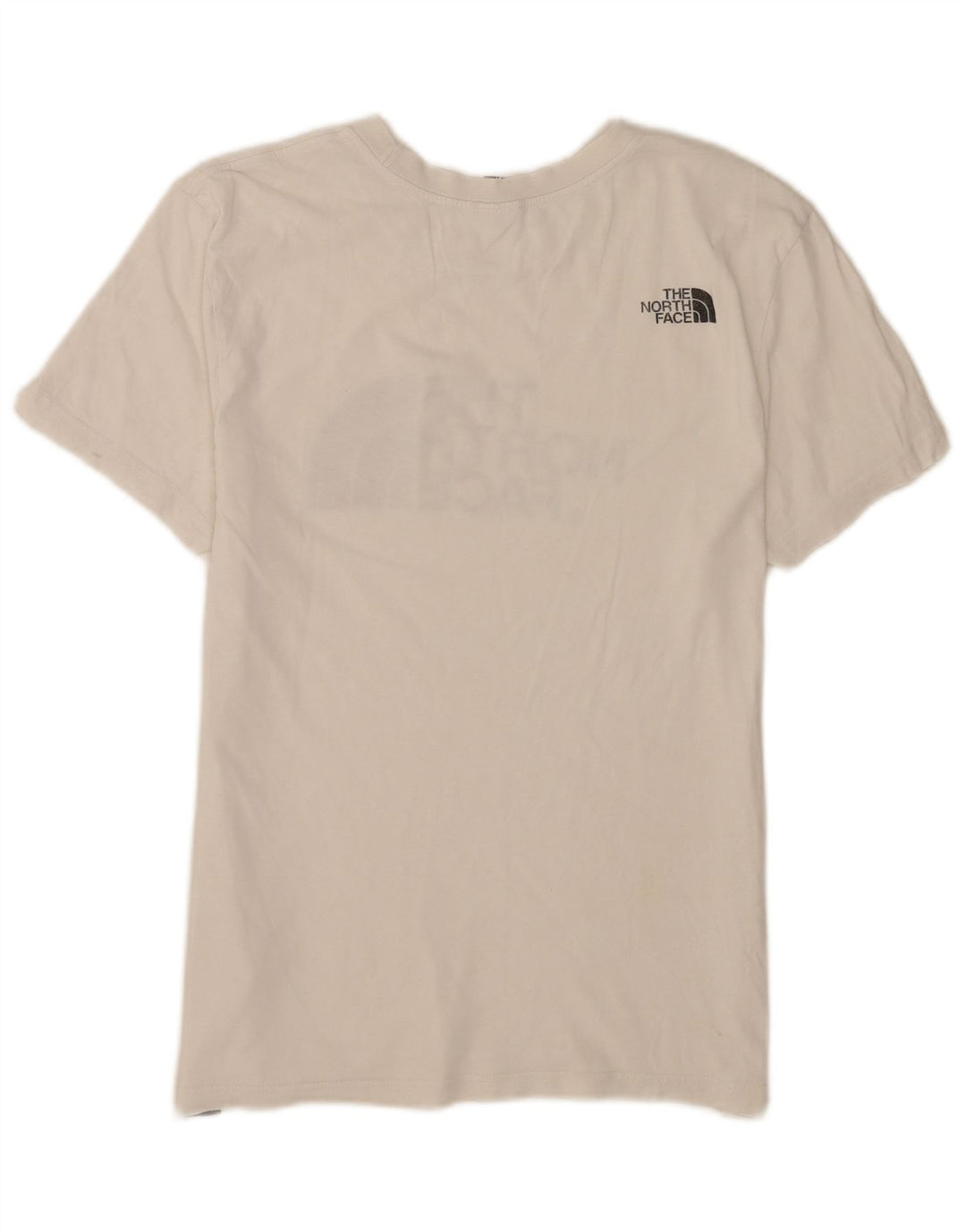 Ανδρικό γραφικό T-Shirt North Face Top από μεσαίο λευκό βαμβακερό