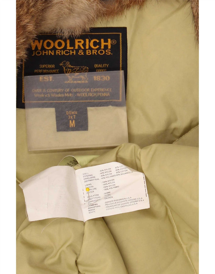 Woolrich Γυναικείο μπουφάν UK 14 Medium Beige Nylon