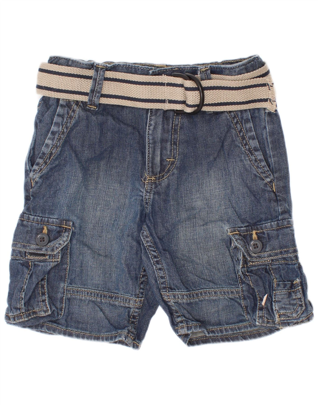 Τζιν σορτς Wrangler Boys Cargo 3-4 ετών W22 Μπλε βαμβακερό
