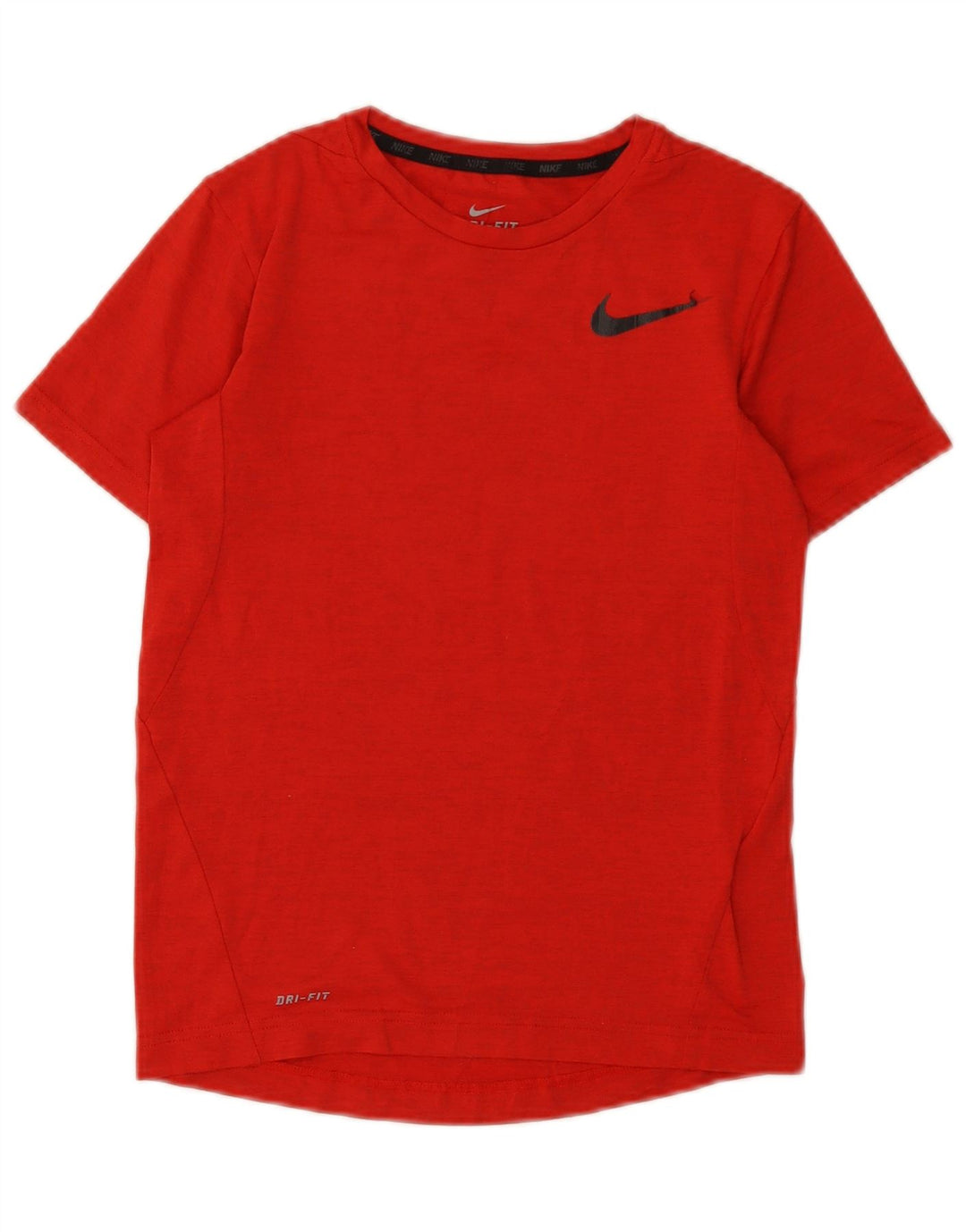 Μπλουζάκι Nike Boys Dri Fit Top 10-11 ετών Μεσαίου κόκκινου πολυεστέρα