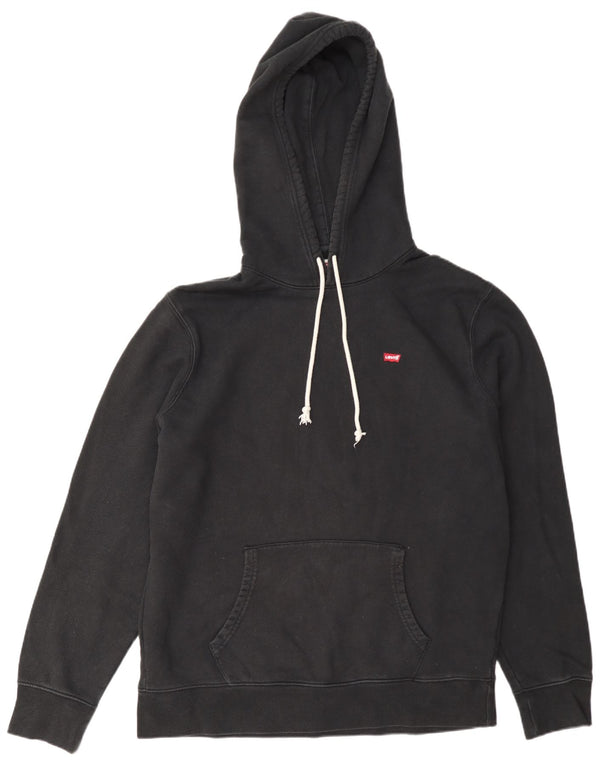 Ανδρικό φούτερ Levi's Standard Fit, μεγάλο μαύρο βαμβακερό