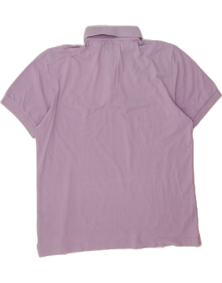 KAPPA Mens Polo Shirt Medium Purple Cotton Vintage Kappa and Second-Hand Kappa from Messina Hembry 