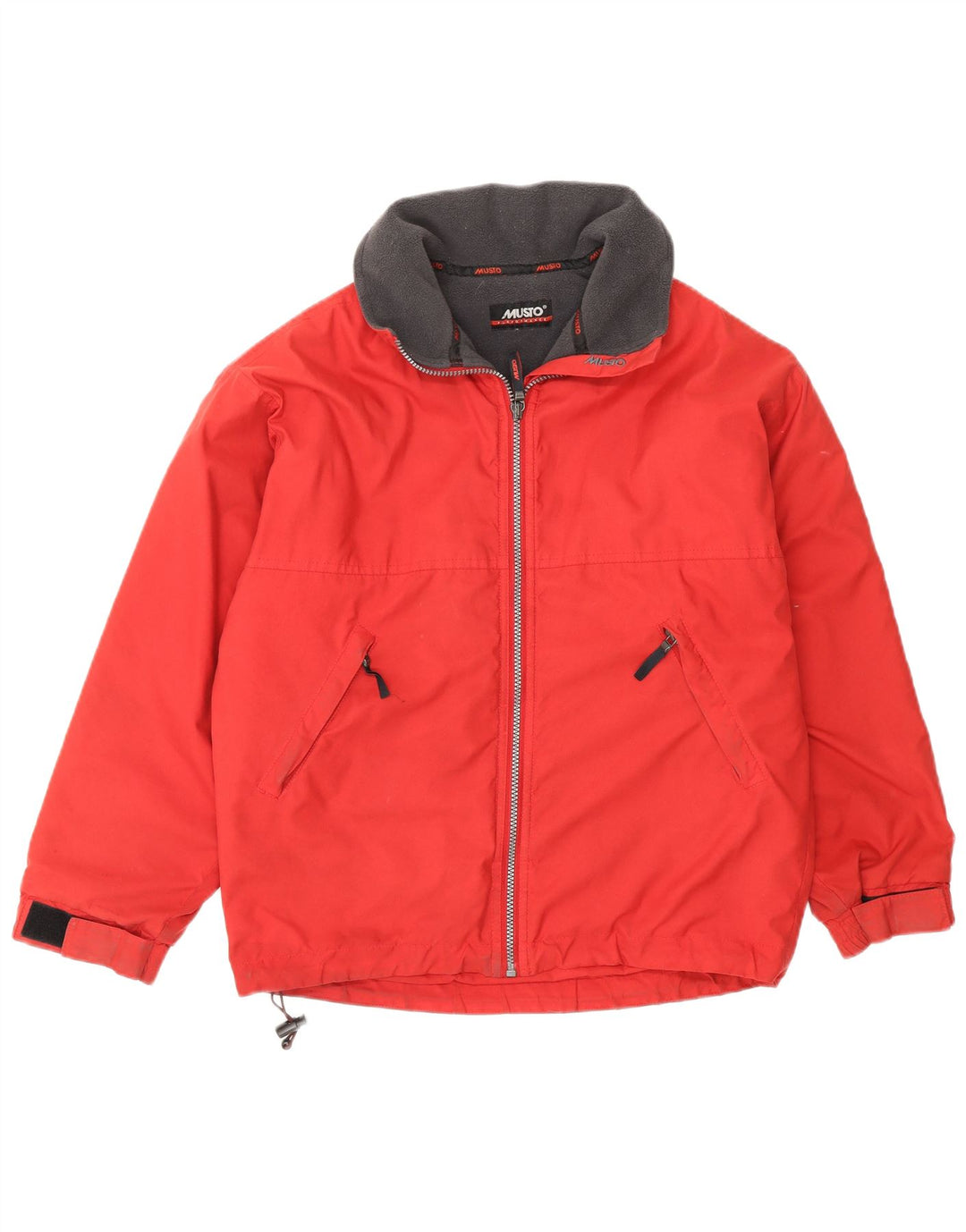 MUSTANG Boys Windbreaker Jacket 13-14 Years Red Polyester