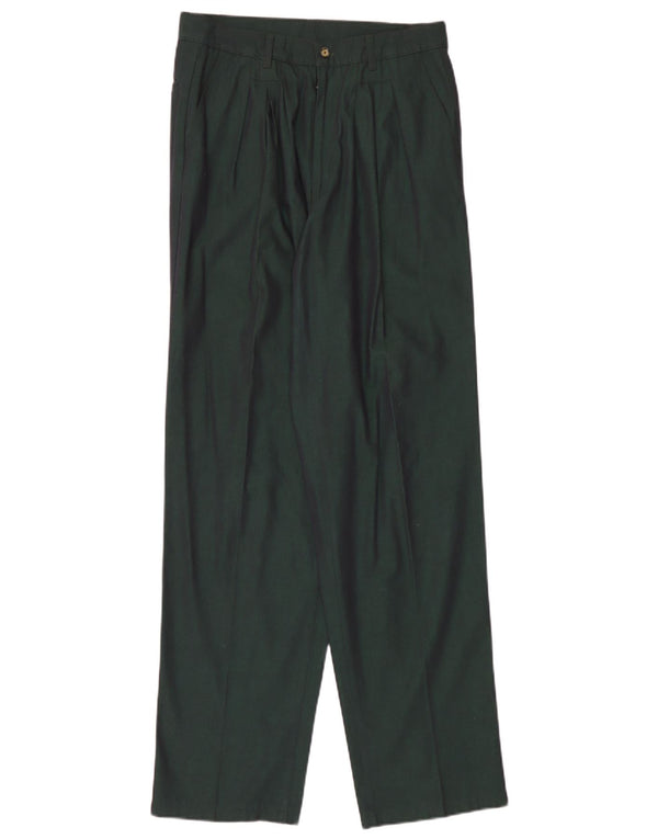 Mazzonetto Ανδρικό παντελόνι Chino IT 48 Medium W30 L34 Πράσινο βαμβακερό
