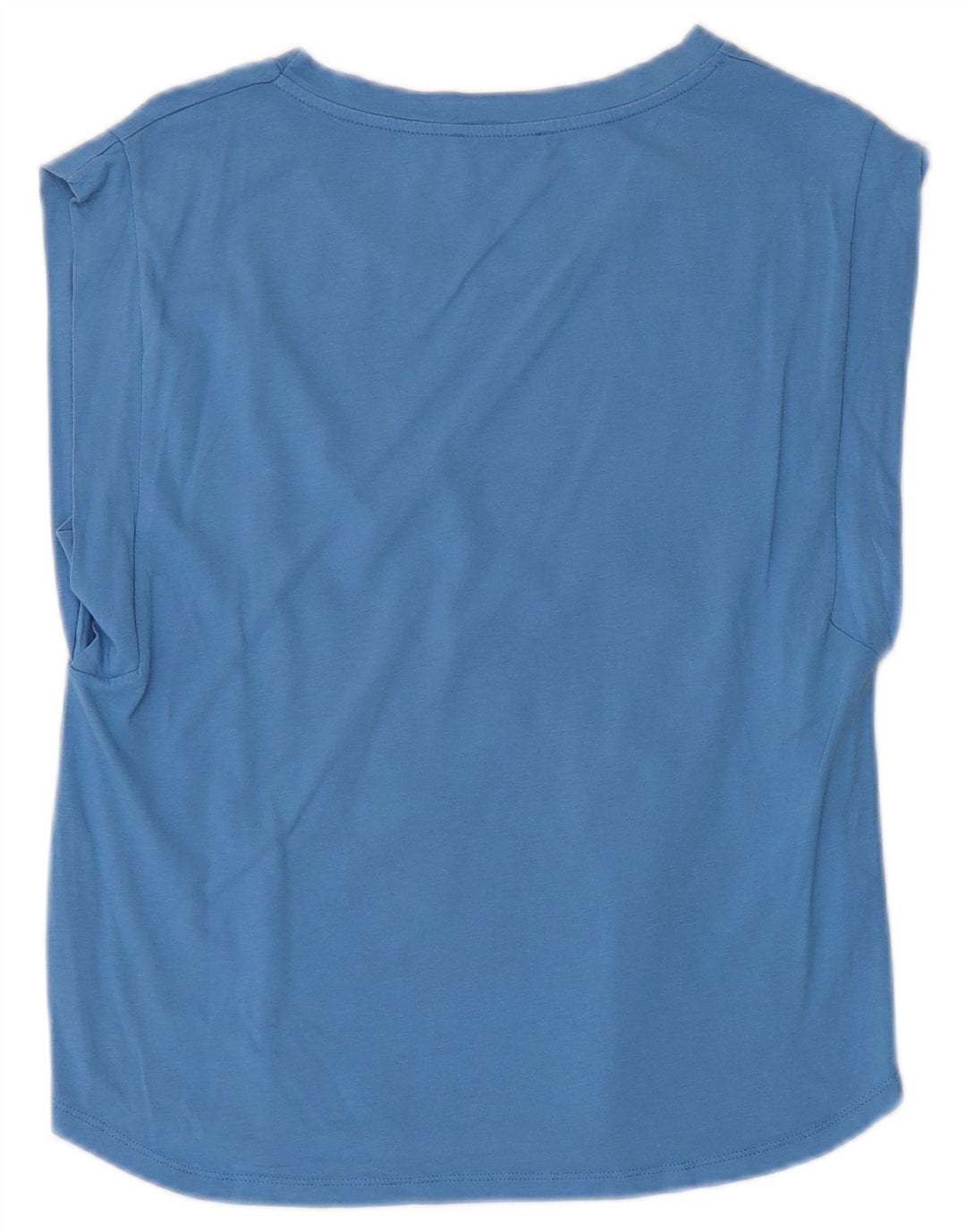 BENETTON Γυναικείο T-Shirt Loose Fit Top UK 6 XS Μπλε βαμβακερό