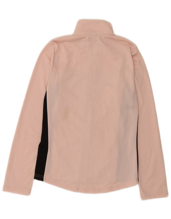 PUMA Girls Graphic αθλητική φόρμα Top μπουφάν 13-14 ετών Pink Colourblock