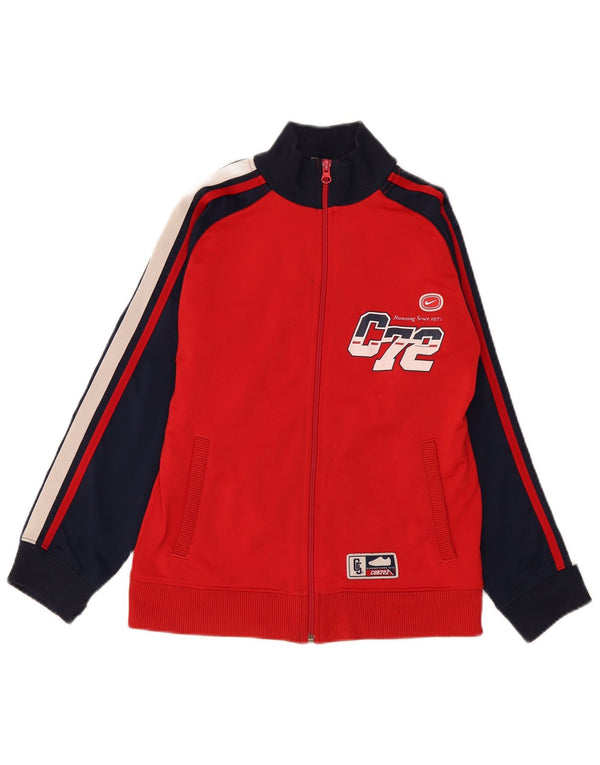 Μπουφάν Nike Boys Graphic αθλητική φόρμα 11-12 ετών, μεσαίο κόκκινο χρώμα