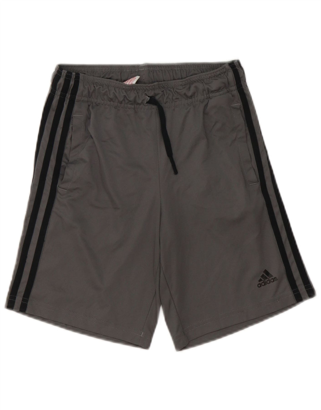 Αθλητικό σορτς ADIDAS Boys Aeroready 9-10 ετών Γκρι Πολυεστέρας