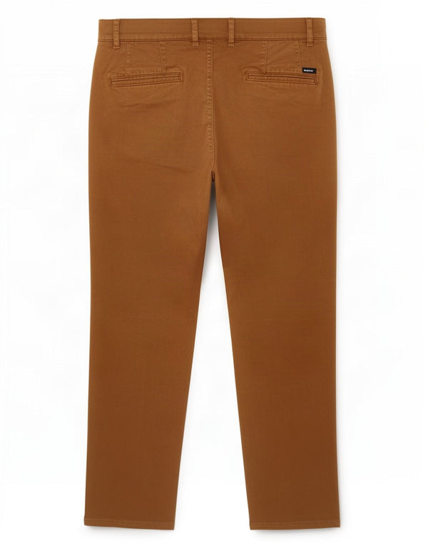 Barbour Ανδρικό παντελόνι Chino με κανονική εφαρμογή IT 46 Small W36 L28 Καφέ βαμβακερό