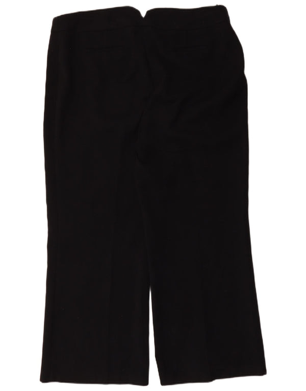 Marks & Spencer Γυναικείο φαρδύ παντελόνι casual UK 20 2XL W42 L30 μαύρο