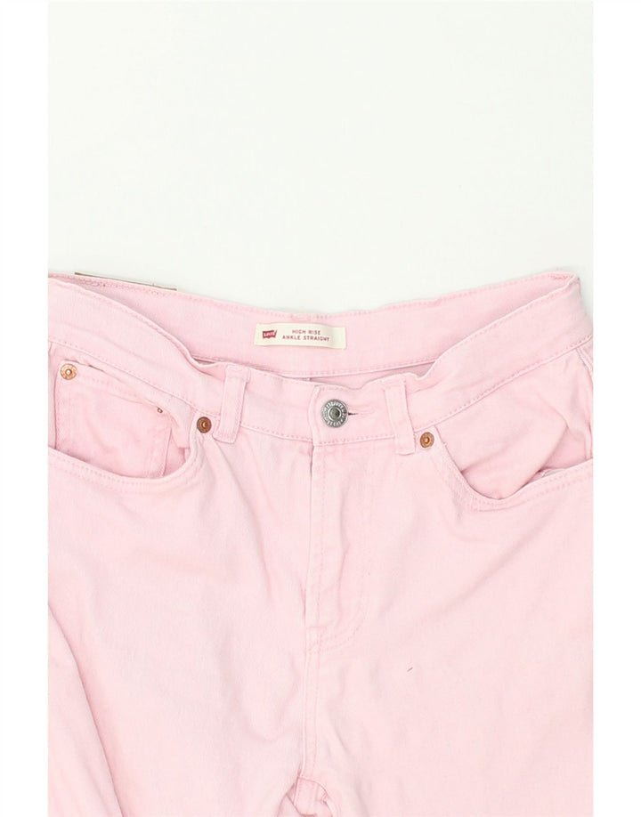 LEVI'S Girls Straight Jeans 15-16 Years W28 L28 Pink Cotton | Vintage Levi's | Thrift | Second-Hand Levi's | Used Clothing | Messina Hembry 