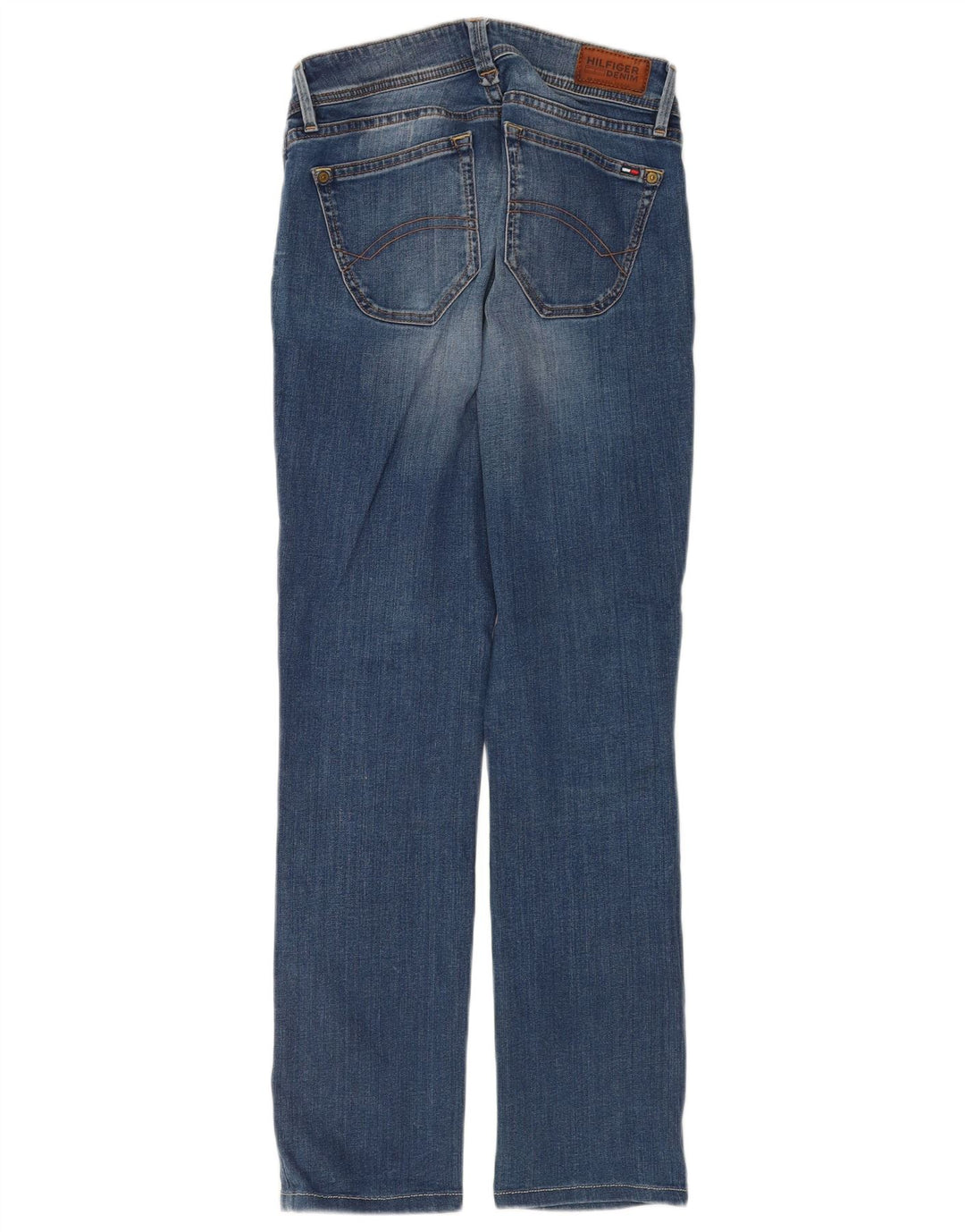 Γυναικείο τζιν ίσιο Tommy Hilfiger W27 L30 Μπλε βαμβακερό