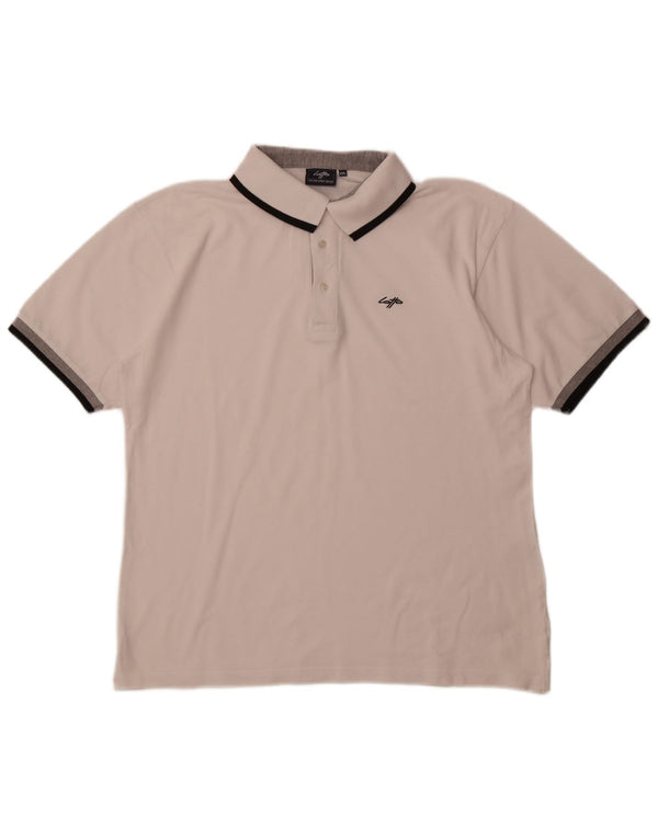 LOTTO Ανδρικό Πόλο Μπλουζάκι 2XL Λευκό