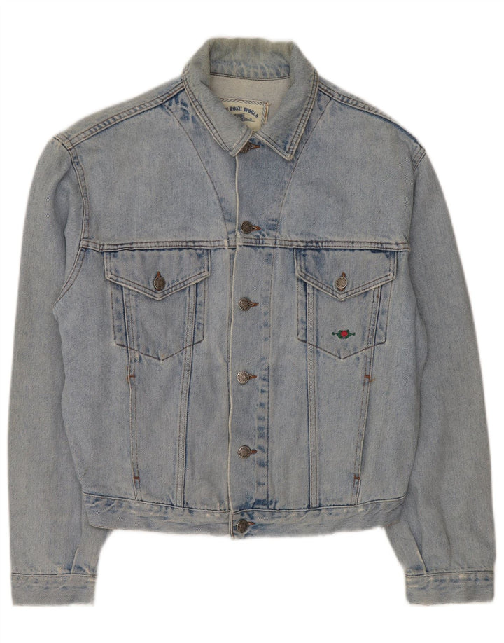 CHARRO Γυναικείο Τζιν Μπουφάν UK 10 Small Blue βαμβακερό