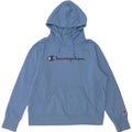 Champion Mens Graphic Hoodie Jumper Medium Blue