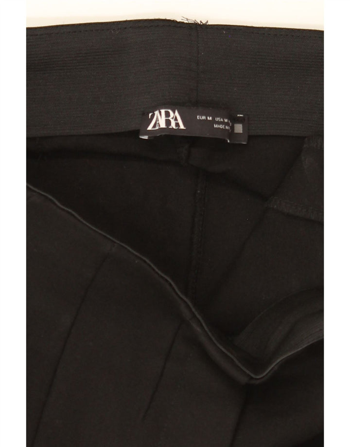 ZARA Womens Slim Chino Trousers Medium W28 L22  Black Vintage Zara and Second-Hand Zara from Messina Hembry 