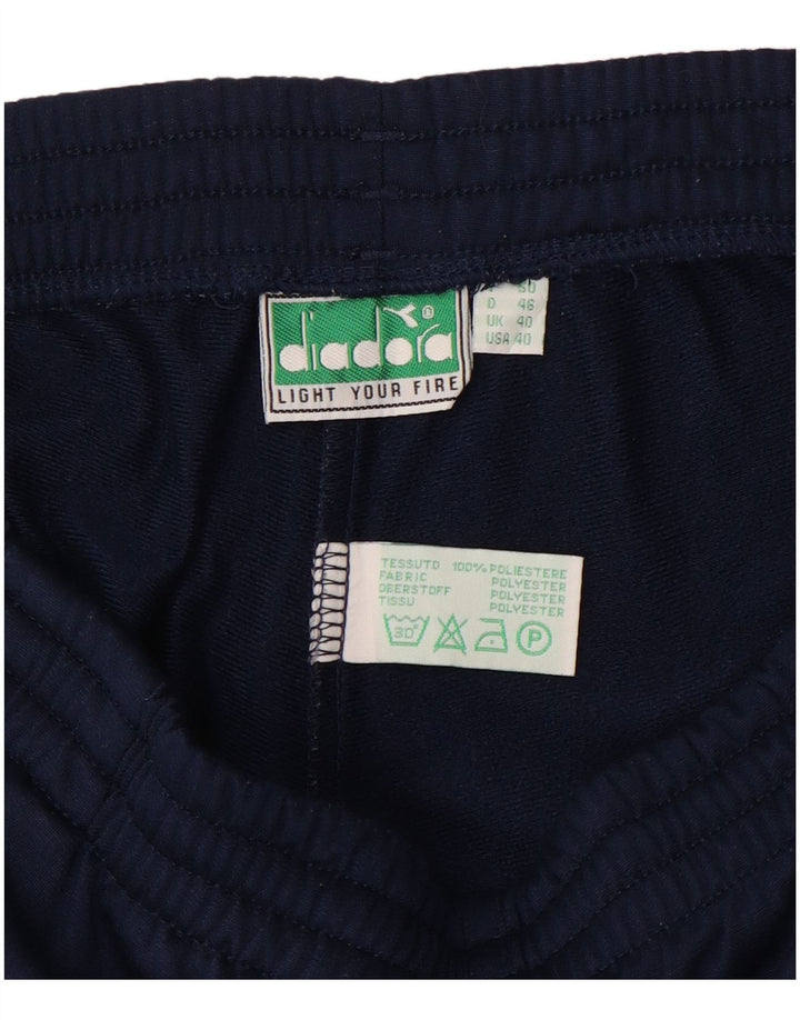 Ανδρική αθλητική φόρμα Diadora Παντελόνι Medium Navy Blue Polyester Sports