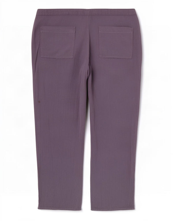 Γυναικεία Casual Παντελόνια Marks & Spencer UK 14 Medium W28 L28 Navy Blue