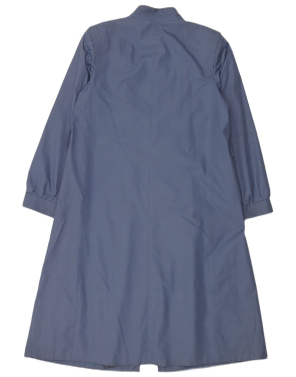 Vintage Γυναικείο Παλτό IT 42 Medium Blue