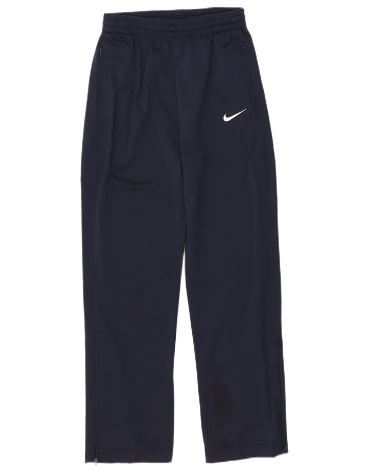 Παντελόνι αθλητικής φόρμας Nike Boys 10-11 ετών Medium Navy Blue Polyester