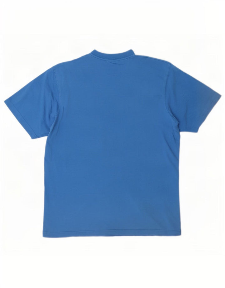 Ανδρικό T-Shirt North Face Top Small Blue Cotton