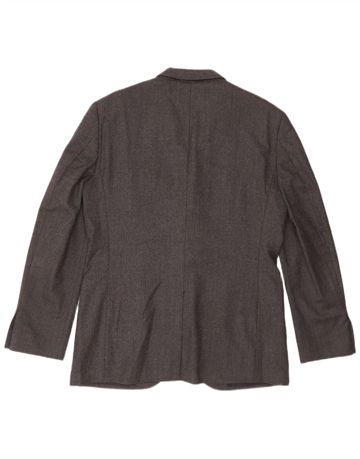 J. Crew Ανδρικό τζάκετ Ludlow με 3 κουμπιά UK 40 Large Grey Wool