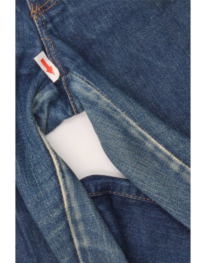 Ανδρικό τζιν Wrangler Slim W33 L32 Μπλε βαμβακερό