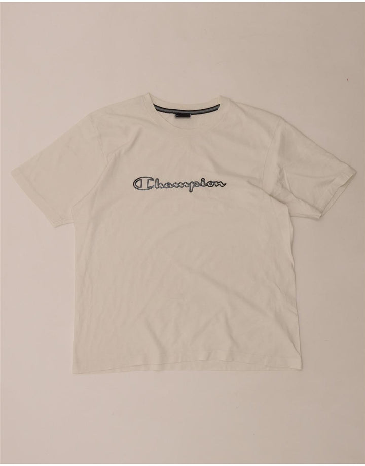 Γυναικείο T-Shirt CHAMPION Top UK 16 Large White