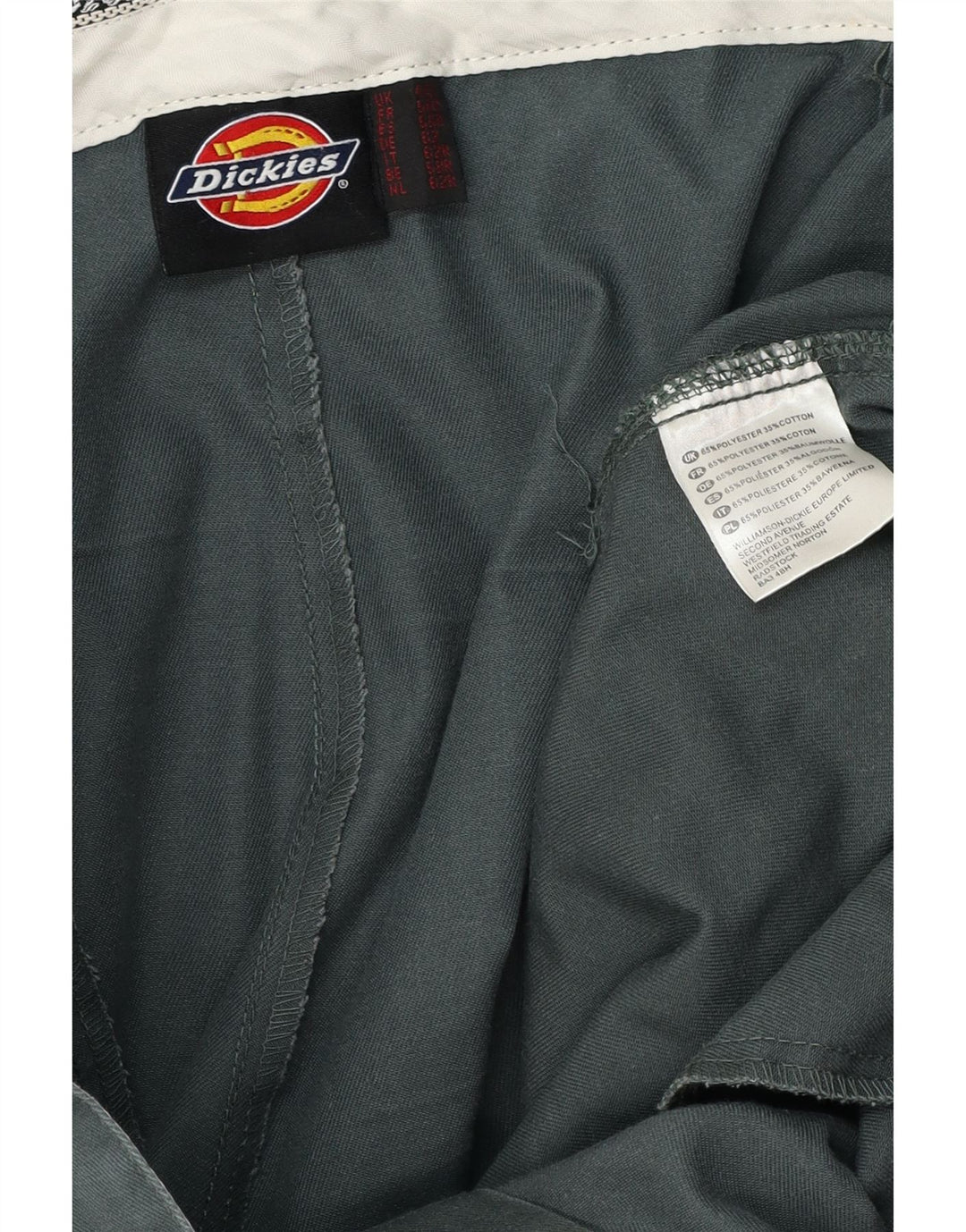 DICKIES Ανδρικό ίσιο παντελόνι Chino W46 L27 Μπλε Βαμβακερό
