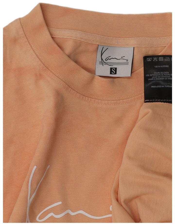 Ανδρικό γραφικό μπλουζάκι KARL KANI Top Μικρό Ροζ Γραβάτα Βαμβακερή