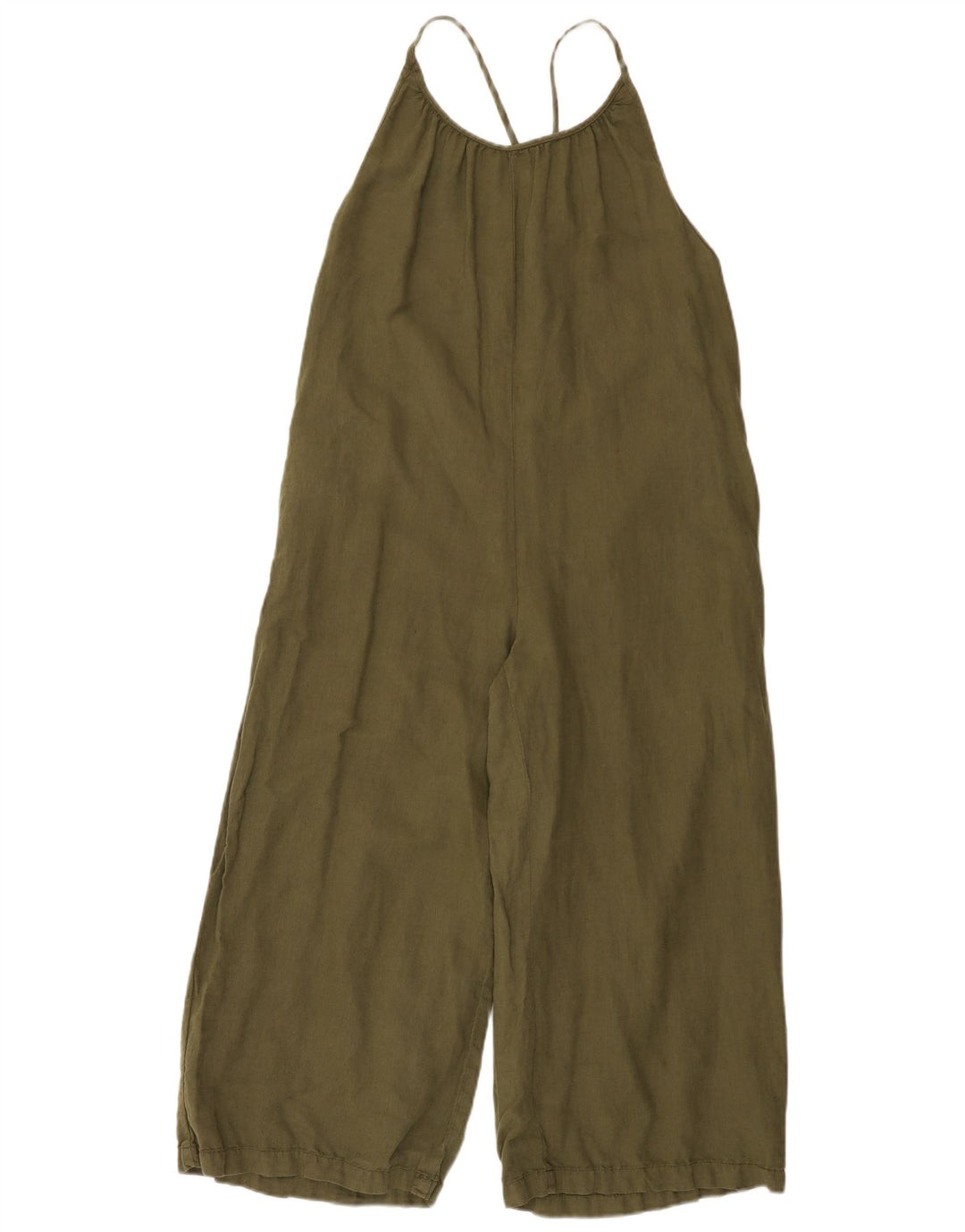 Zara γυναικεία αμάνικη φόρμα UK 10 Small Khaki
