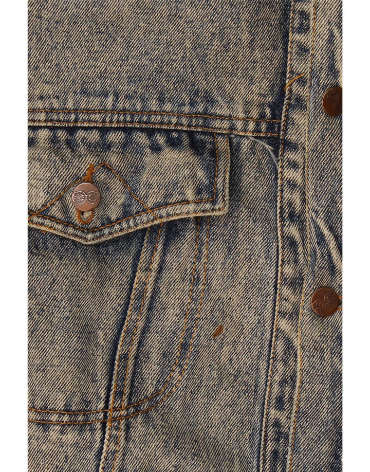 Vintage Ανδρικό Τζιν Μπουφάν UK 40 Large Blue