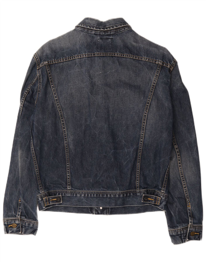 Lee Ανδρικό Τζιν Μπουφάν UK 40 Μεγάλο Μπλε Βαμβακερό