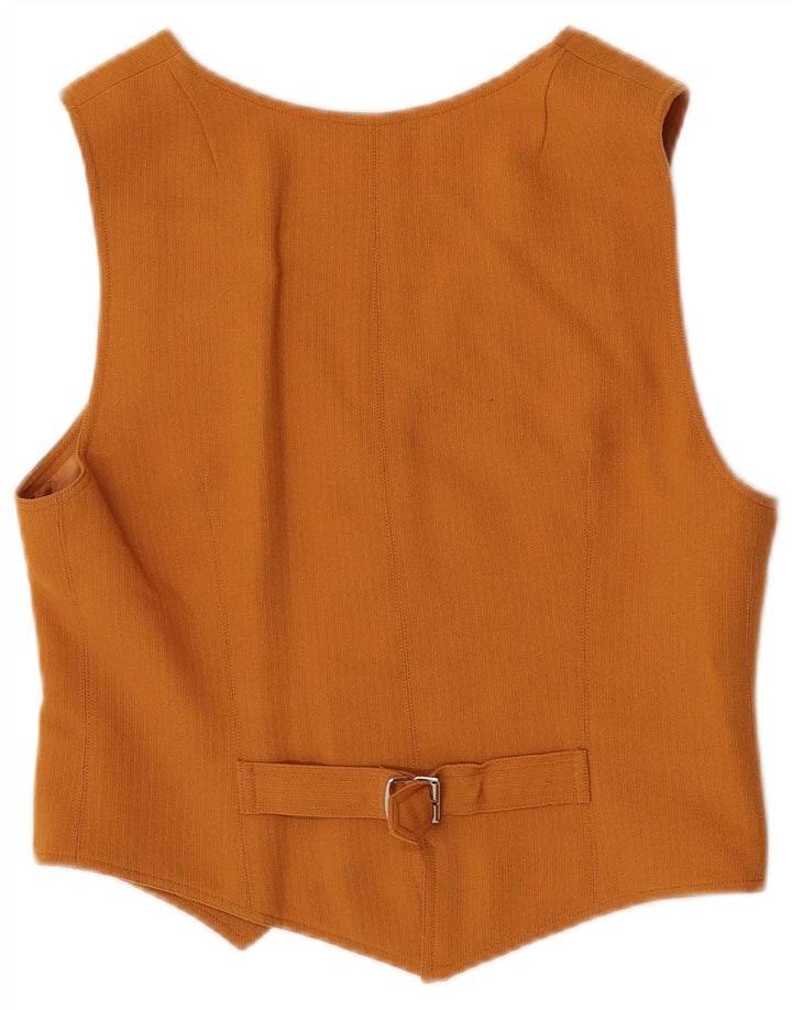 Vintage γυναικείο σετ 4 κουμπιών 2 τεμαχίων UK 10 Small Orange