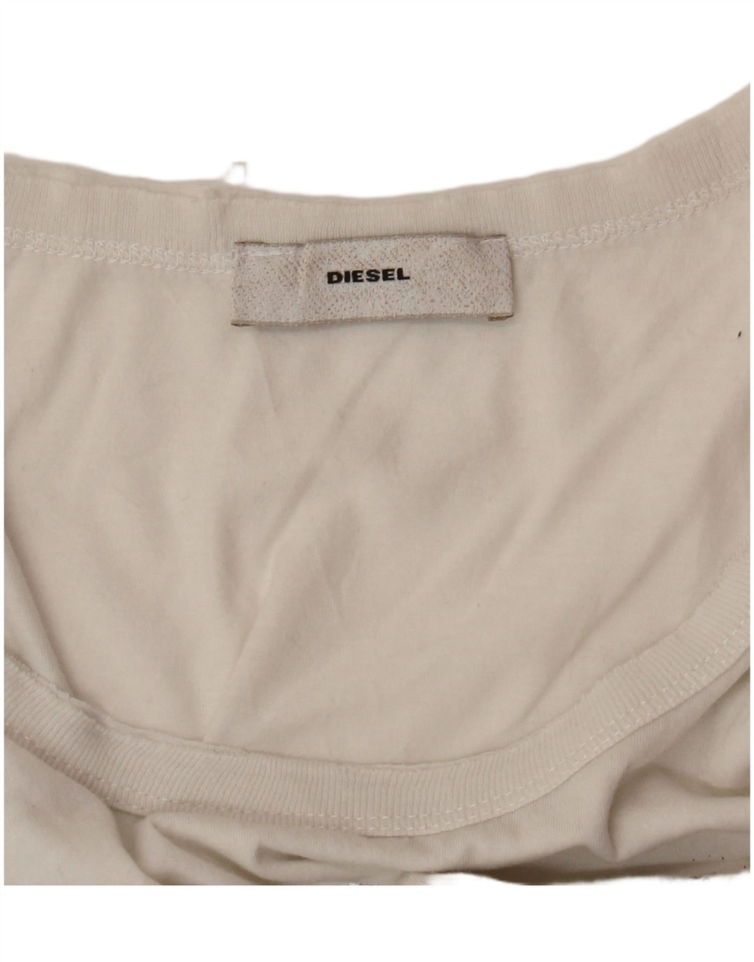 Γυναικείο γραφικό γιλέκο DIESEL Top UK 10 Small White