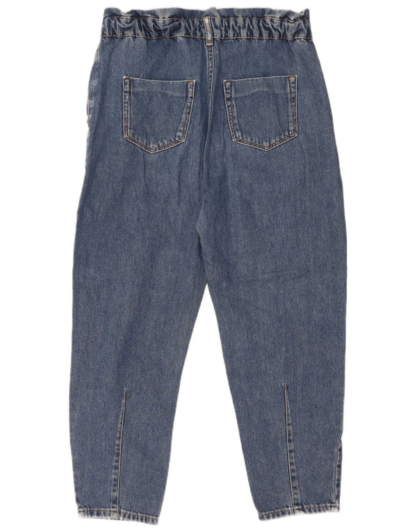 Zara Γυναικείο τζιν ψηλόμεσο κωνικό eu 34 2XS W24 L25, μπλε βαμβακερό