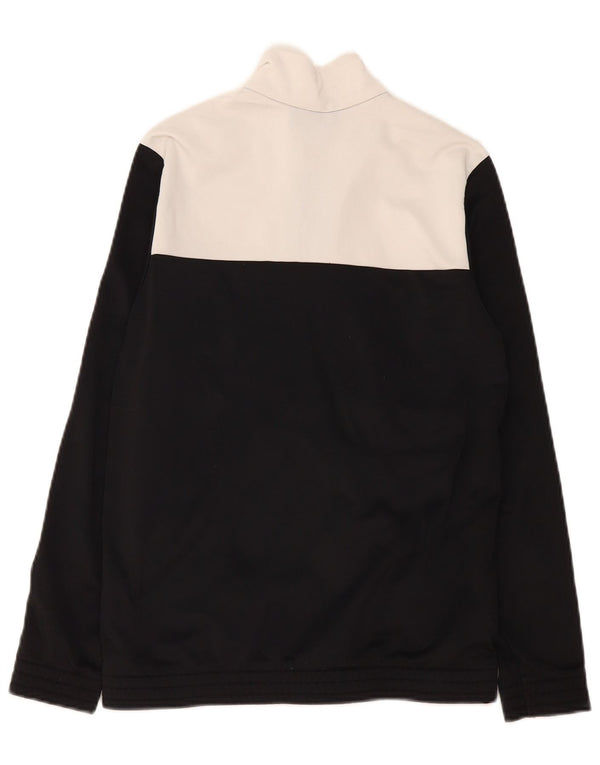 Adidas Boys αθλητική φόρμα τοπ μπουφάν 13-14 ετών Μαύρο Colourblock Polyester
