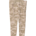 ATHLETA Womens Capri Leggings UK 16 Large Beige Camouflage Polyester Vintage Athleta and Second-Hand Athleta from Messina Hembry 